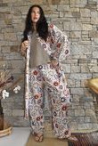 Riad Nights Relaxed Barrel Pant Black